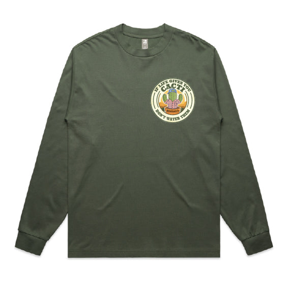 'If Life Gives You Cacti' HEAVY 280gsm Cotton STEELBRADNOLIA T-Shirt