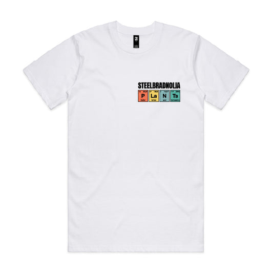 'PLANTS Elemental' CLASSIC 220gsm Cotton STEELBRADNOLIA T-Shirt