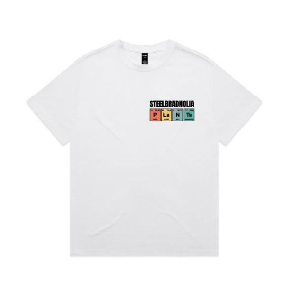 'PLANTS Elemental' HEAVY 280gsm Cotton STEELBRADNOLIA T-Shirt