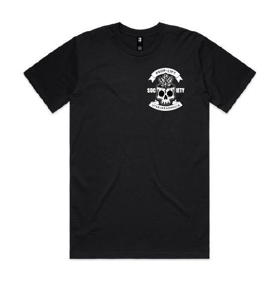 'Prop-Lift Society' CLASSIC 220gsm Cotton STEELBRADNOLIA T-Shirt