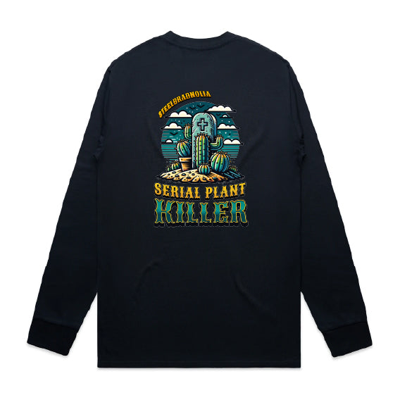 'Serial Plant Killer' CLASSIC 220gsm Cotton STEELBRADNOLIA T-Shirt